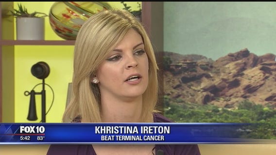 Years after cancer battle, valley woman thanks her inspiration