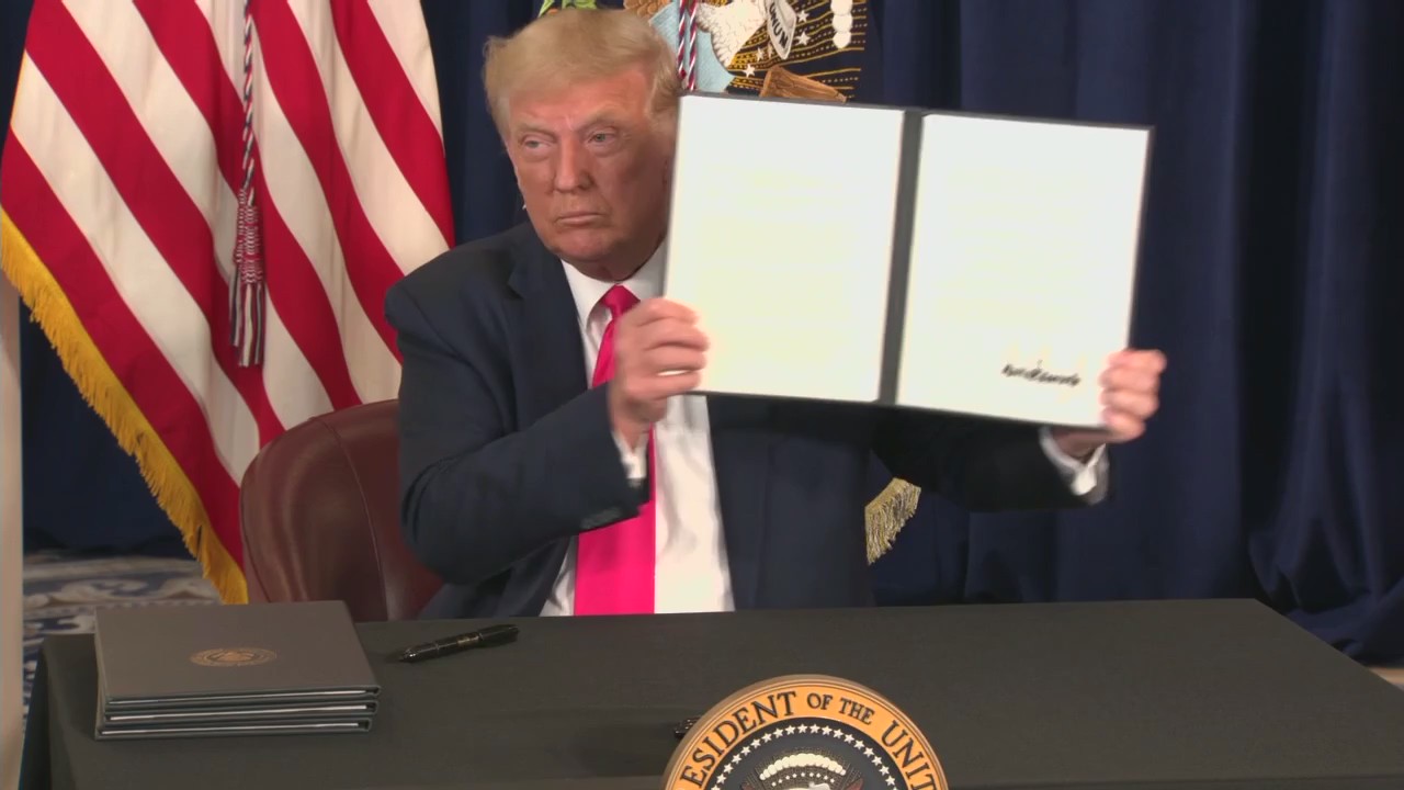 President Trump signs four executive orders