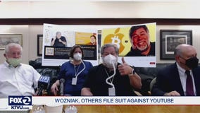 Steve Wozniak among 18 to file lawsuit against YouTube