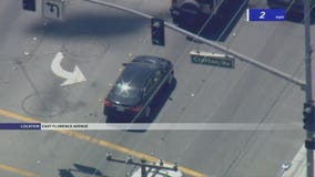 Friday afternoon pursuit ends with two in custody