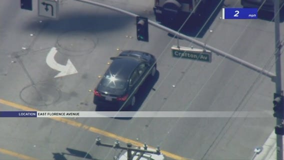 Friday afternoon pursuit ends with two in custody