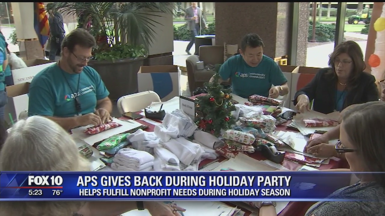 APS employees help those in need for the holidays