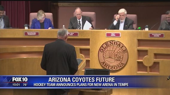 Coyotes to leave Glendale