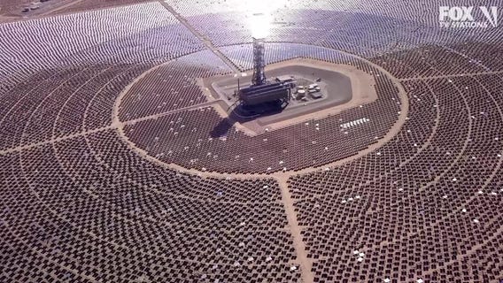 Different parts of California's electrical infrastructure