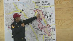 Cal Fire officials provide an update on the LNU Lightning Complex wildfires