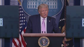 President Donald Trump holds Wednesday afternoon news conference