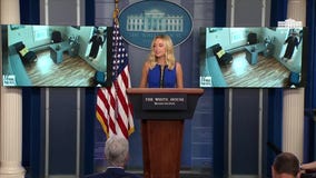 Press Secretary Kayleigh McEnany holds a briefing