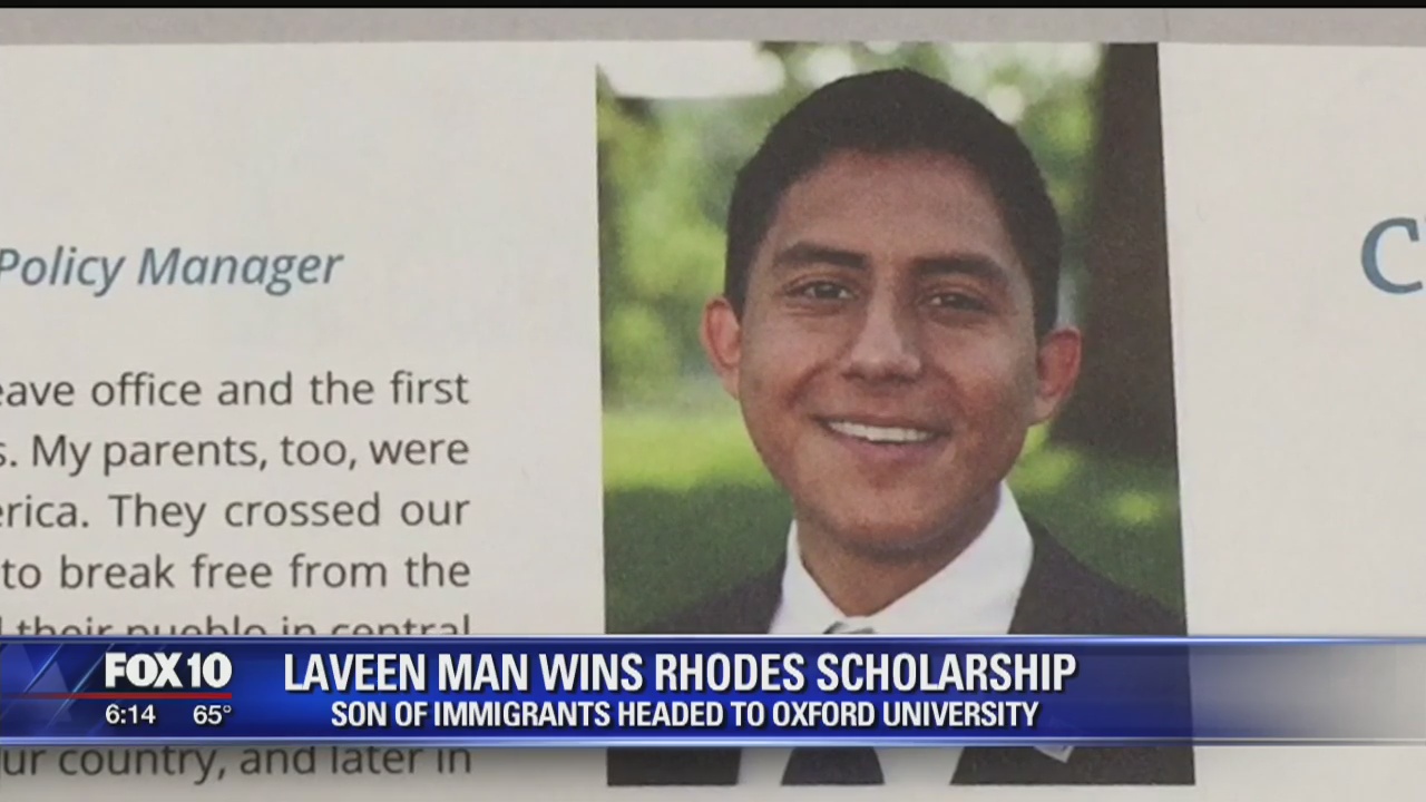 Laveen man wins Rhodes Scholarship