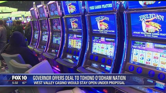 Ducey offers to OK Glendale tribal casino