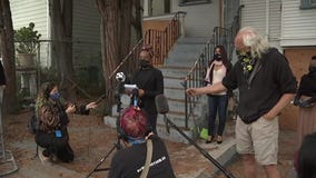 Moms 4 Housing holds a Friday press conference