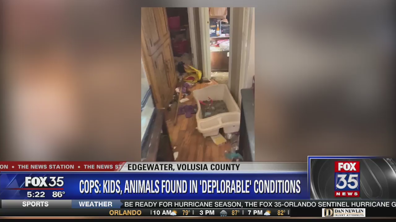 Police remove 3 kids, 245 animals from Florida home