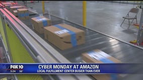 Amazon fullfilment centers ready for Cyber Monday