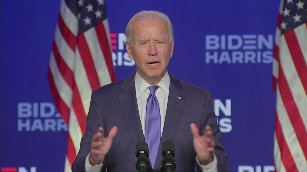 Joe Biden addresses the nation