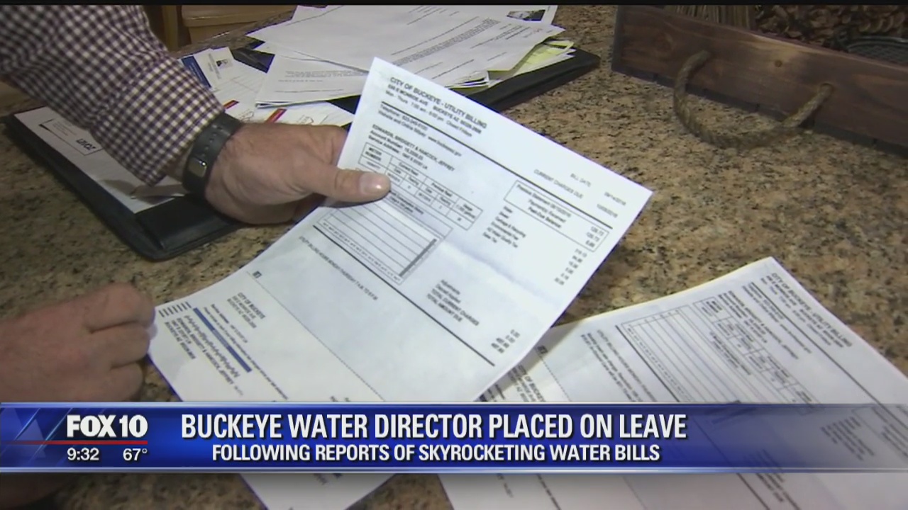 Buckeye Water director placed on leave following reports of high bills