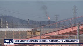 Chevron refinery settles air quality violations