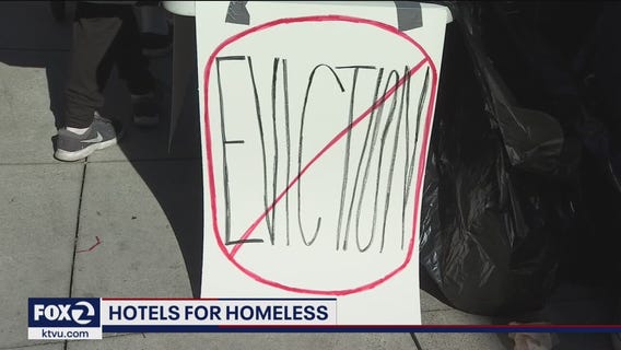 Housing Advocates Protest SF Temporary Homeless Housing Plan