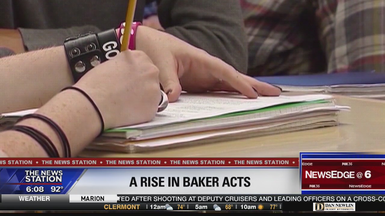 Student Baker Act evaluations on the rise