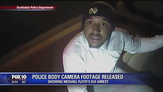 Dramatic Floyd DUI arrest footage released