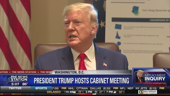 Trump unloads over Syria and impeachment