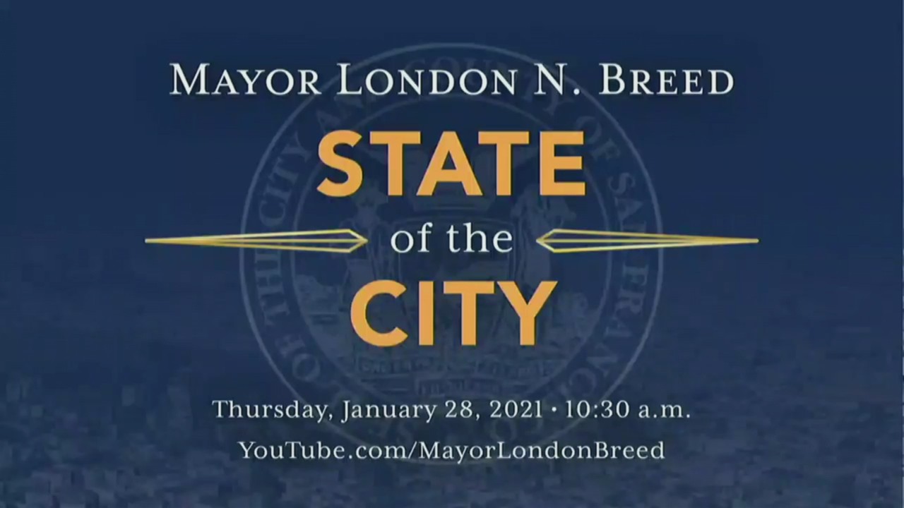 San Francisco Mayor London Breed delivers the State of the City address
