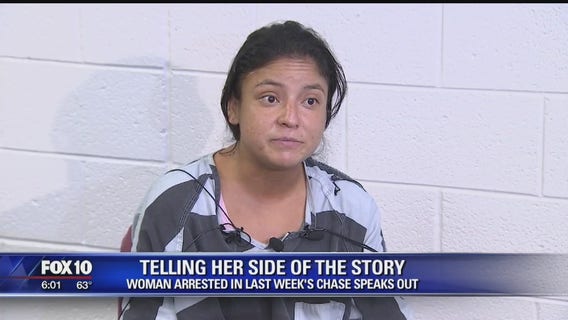 Naked woman accused of stealing MCSO vehicle speaks out