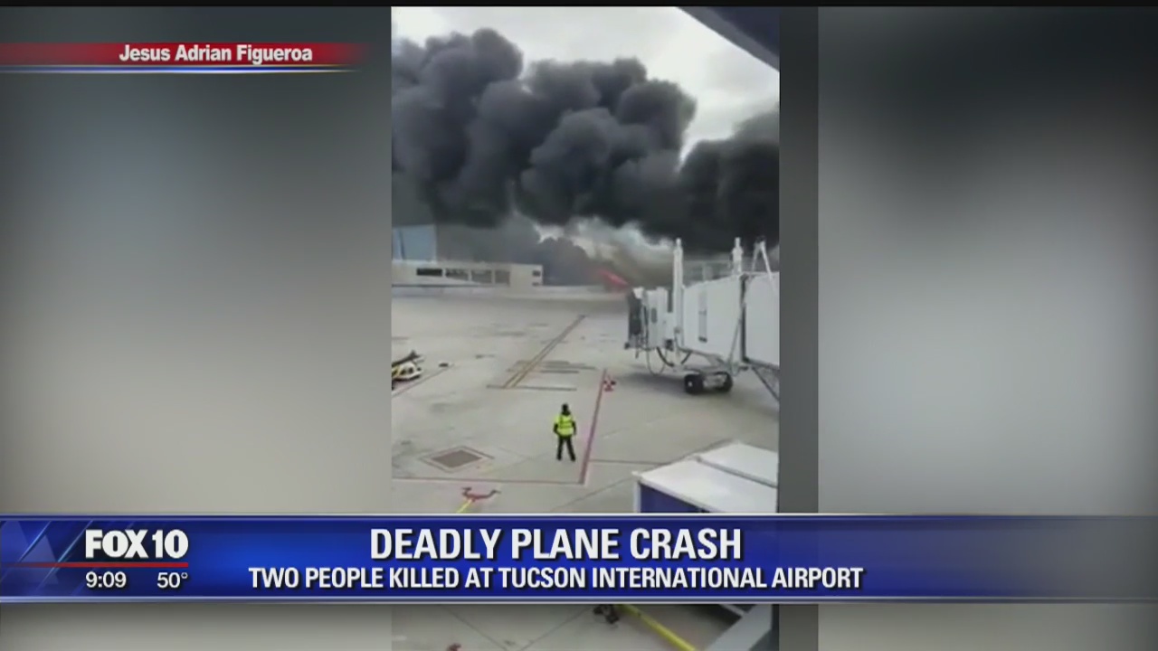 2 dead in private plane crash at Tucson airport