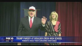 Parents voice their concerns over Trump parody video