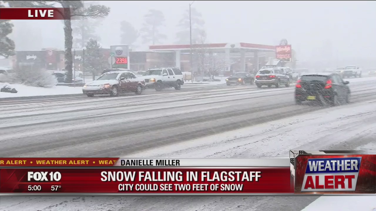Flagstaff dealing with potential two feet of snow