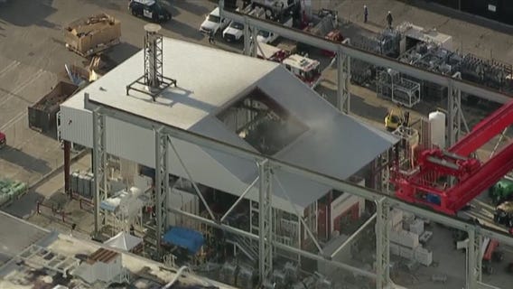 Crews respond to fire at Tesla Fremont Factory
