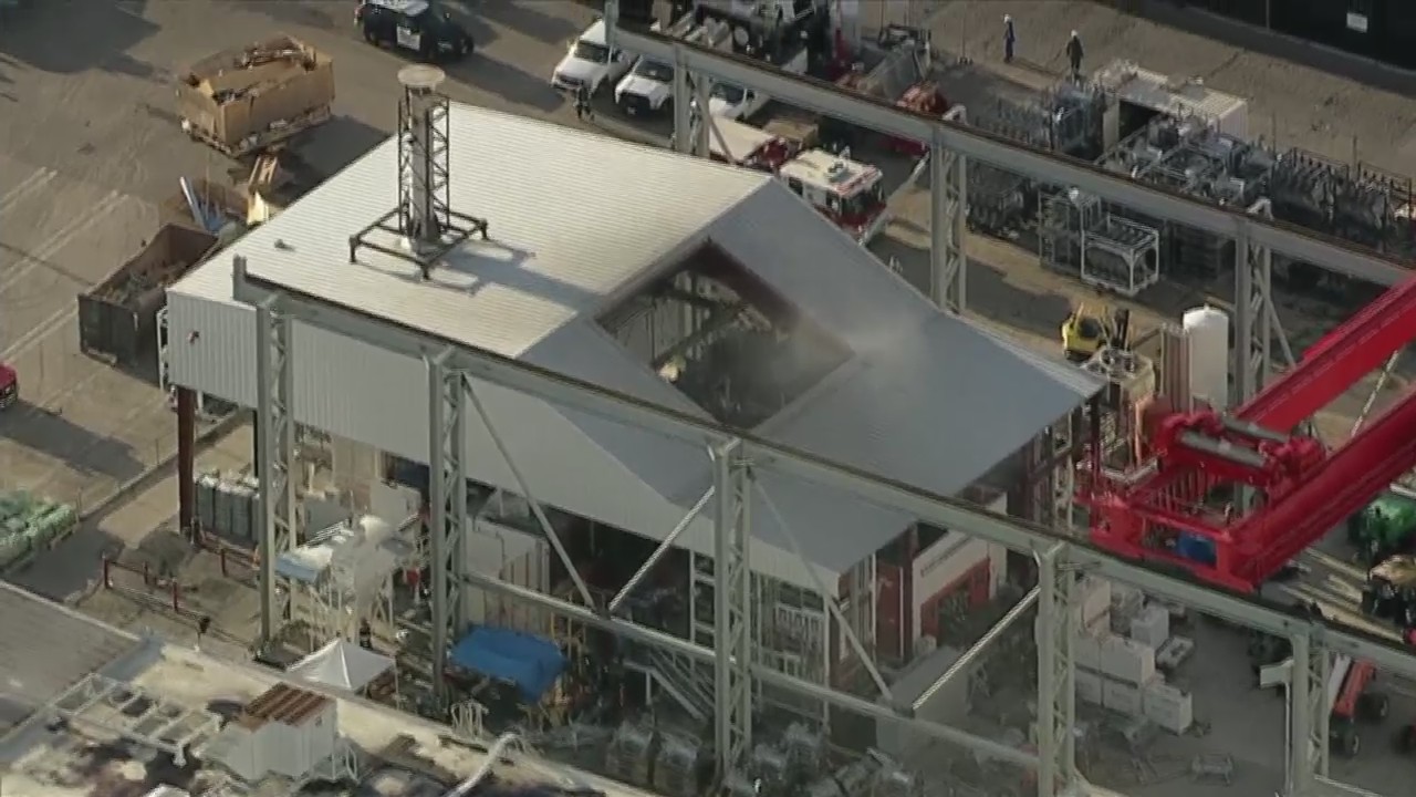 Crews respond to fire at Tesla Fremont Factory