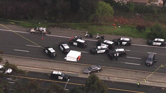 SkyFOX over Fremont officer-involved shooting