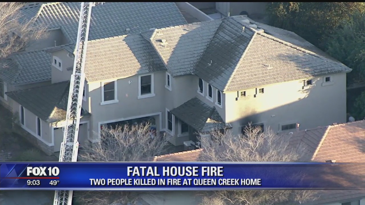 Two victims killed in Queen Creek house fire | FOX 10 Phoenix