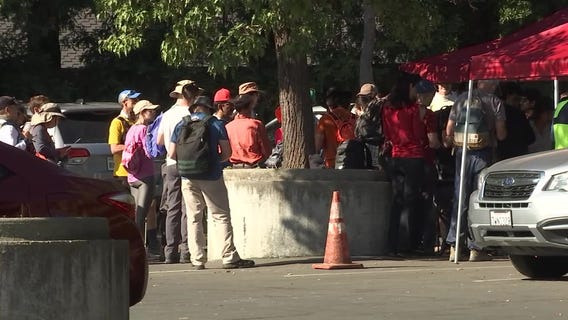 Search teams continue to look for missing runner