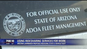 Arizona lawmaker proposes reducing state's vehicle fleet by using Uber