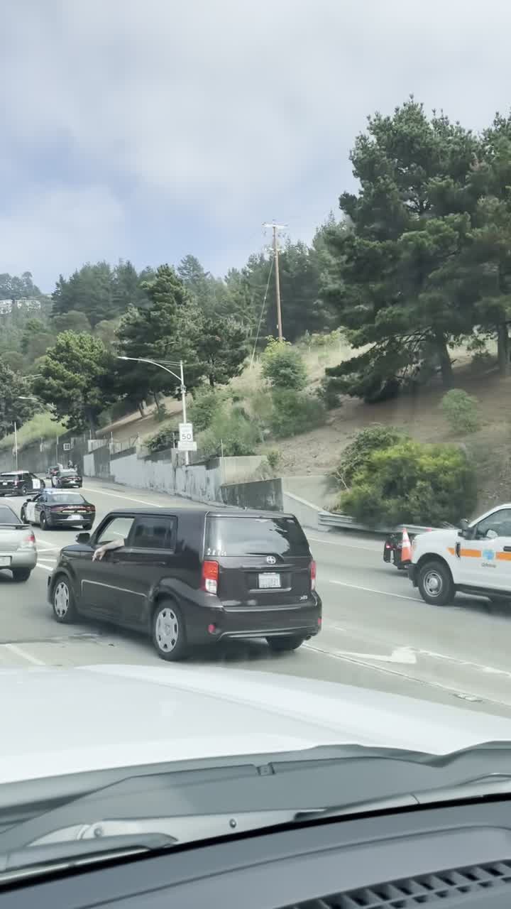Incident in Caldecott Tunnel creates traffic backup