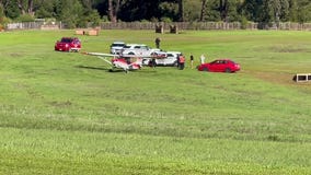 Small plane forced to make unscheduled landing in Woodside