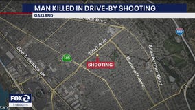 Man killed in Oakland drive-by shooting