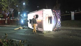 RV stolen from San Francisco crashes in front of San Ramon City Hall