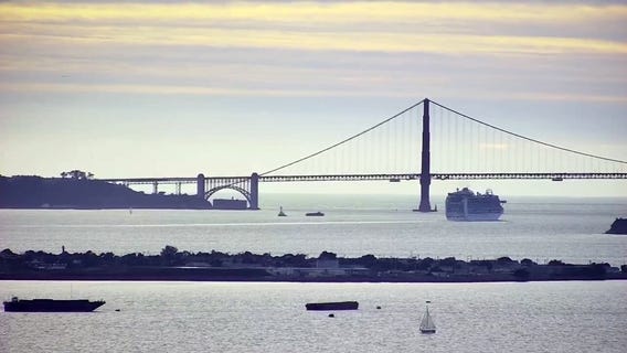 Cruises out of San Francisco resume with Sunday's departure of the Ruby Princess