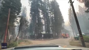 Damage From Caldor Fire Seen in Twin Bridges as state of emergency declared
