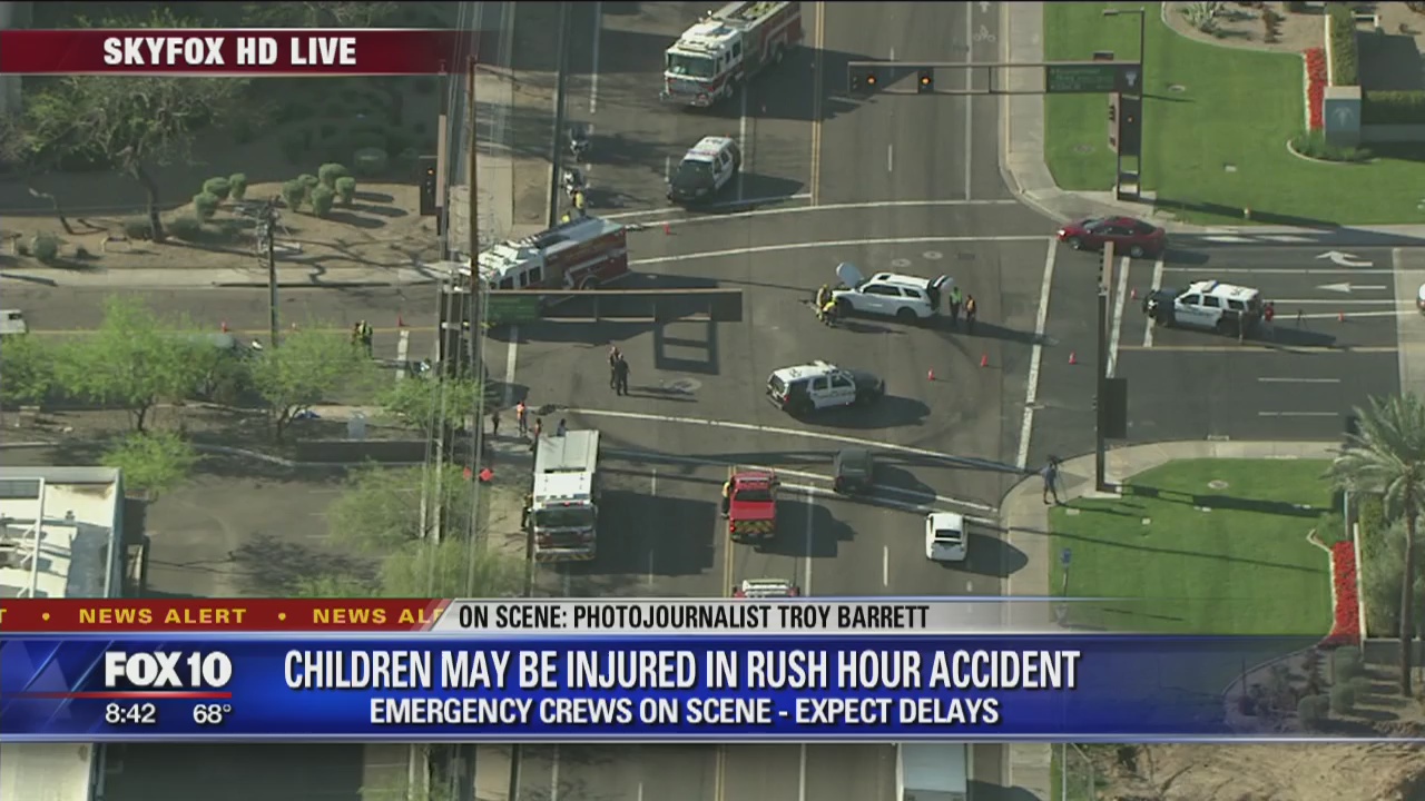 Emergency crews on scene of crash in Tempe