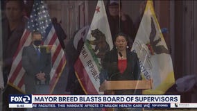 Mayor Breed slams SF Board of Supervisors