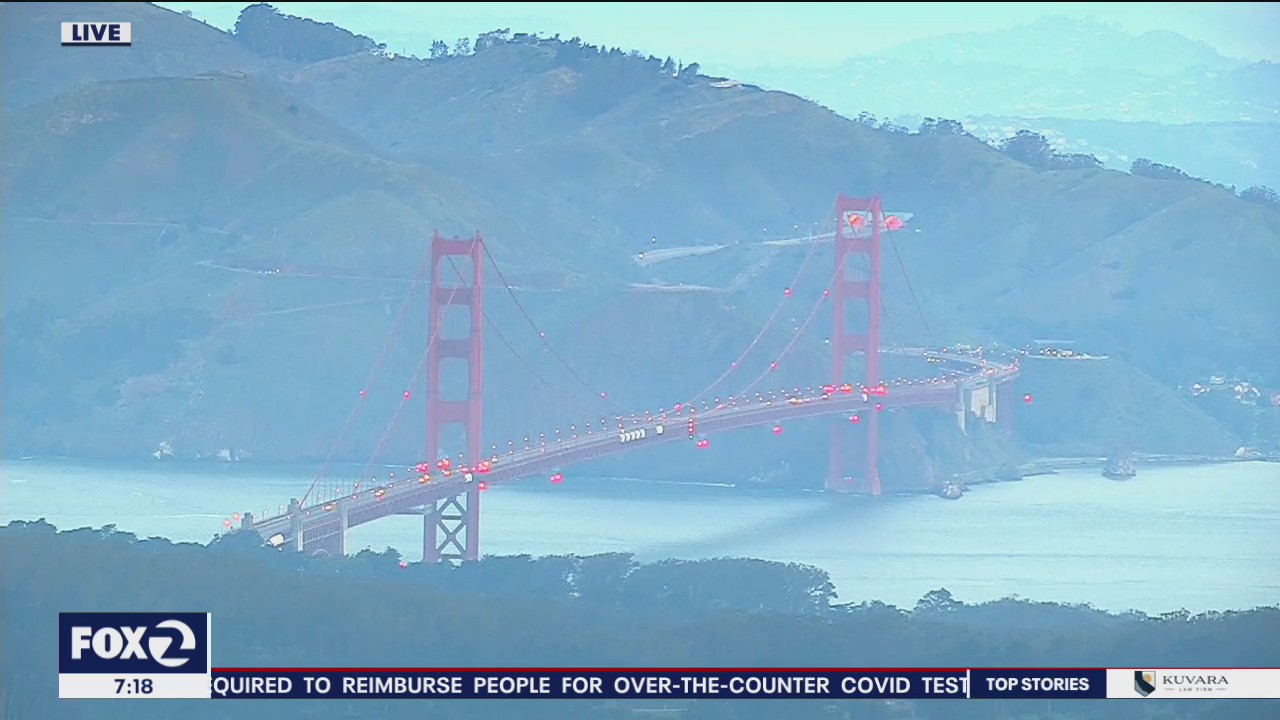 Chilly, dry day in the Bay