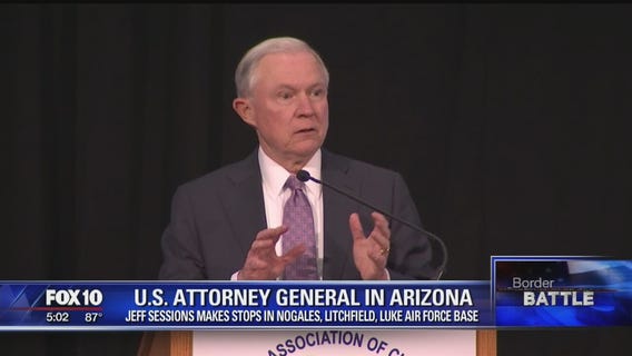 Jeff Sessions makes stops in Nogales, Litchfield Park, Luke AFB
