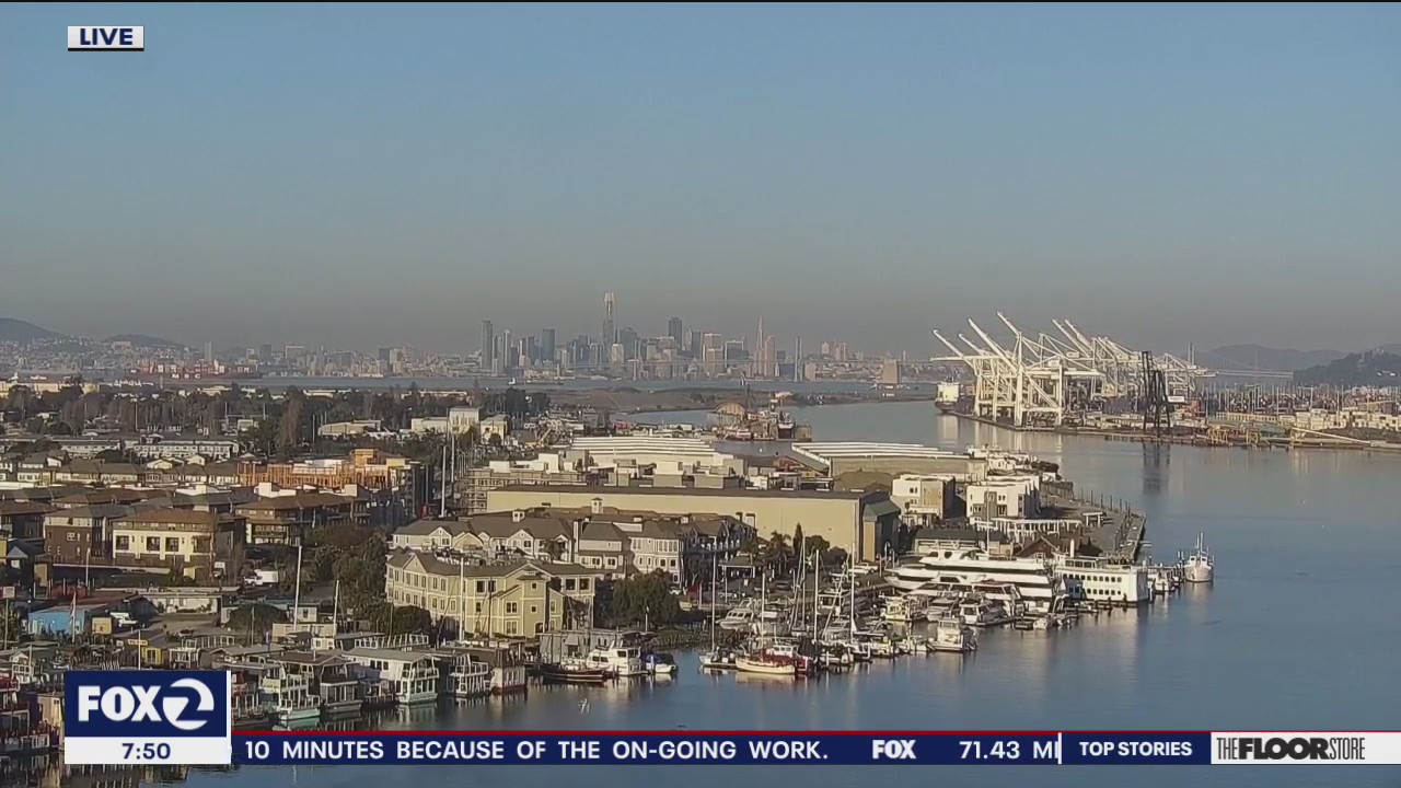 Warmer week ahead, chance of rain Wednesday