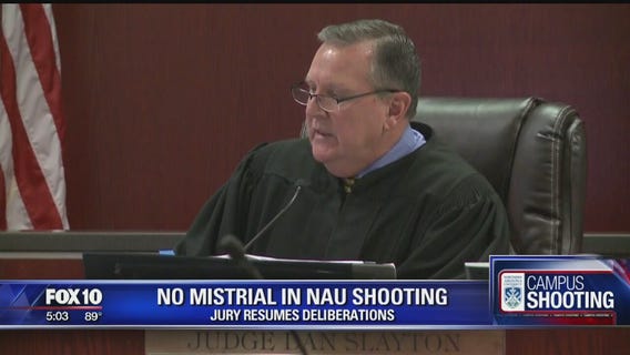 Judge denies motion for mistrial in NAU shooting trial