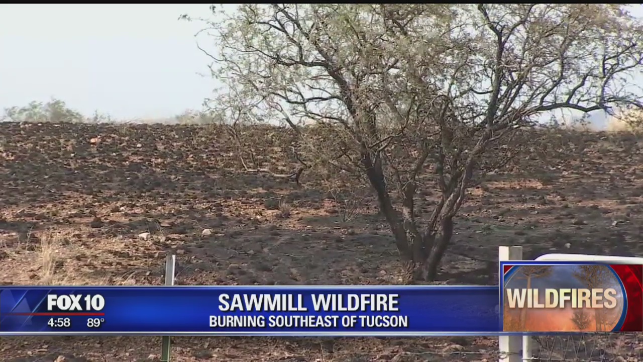 High winds ground Sawmill Fire aviation operations