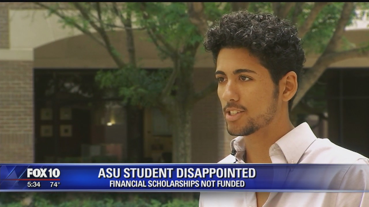 Local ASU student's scholarships fell through