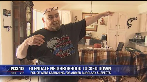 Victim fights off armed burglars, Glendale neighborhood shut down for hours