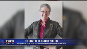 Beloved teacher killed, husband accused of murder
